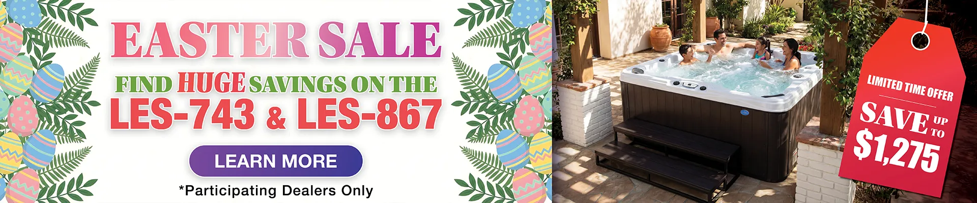 Calspas hot tub being used in a family setting - Mallorca