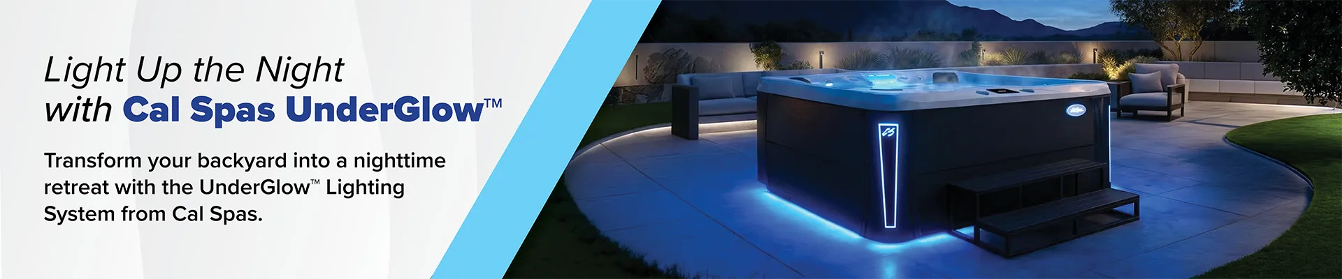 Calspas hot tub being used in a family setting - Mallorca